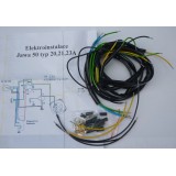ELEKTROINSTALACE NOVÁ + SCHÉMA (JAWA 50/20,21,23A PIONYR) - 20W